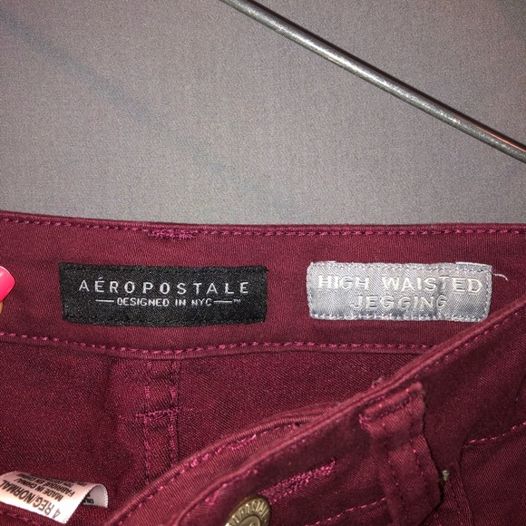 Maroon jeans - Picture 4 of 4